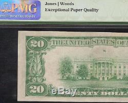 1929 $20 Dollar Bill Ballston Spa National Bank Note Currency Money New York Pmg