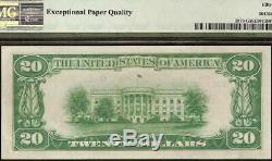 1929 $20 Dollar Bill Brown Seal Fr Bank Note National Currency Money Pmg 58 Epq