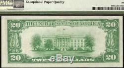 1929 $20 Dollar Bill Brown Seal Fr Bank Note National Currency Money Pmg 64 Epq