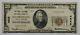 1929 $20 First & Citizens National Bank Of Elizabeth City Nc Currency 0737