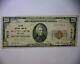 1929 $20 National Currency Bank Note Low 3 Digit Serial # Battle Creek Mich