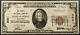 1929 $20 Nat'l Currency, The First National Bank Of Stevens Point, Wisconsin