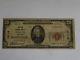 1929 $20 National Bank Currency Note, Type 1, Fine, Duluth, Minn, Low Serial