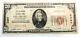 1929 $20 National Bank Dillsburg Pa 2397 National Currency Paper Money Note