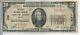1929 $20 National Bank Of South Bend Indiana 126 National Us Currency Er746