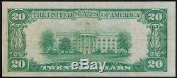 1929 $20 National Currency Amer. Nat. Bank & Trust Co. Eau Claire, WI Ch. # 13645