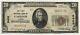 1929 $20 National Currency Note 9406 Gardner Illinois First Bank Low Ba392