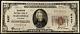 1929 $20 National Currency From The American National Bank Of Marshfield, Wi