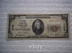 1929 $20 Phoenix Arizona AZ National Currency T1 # 4729 Phoenix National Bank #