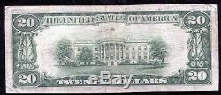 1929 $20 State National Bank Of Brownsville, Tx National Currency Ch. #12236