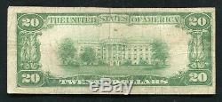 1929 $20 The Dauphin National Bank Duphin, Pa National Currency Ch. #11512