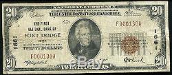 1929 $20 The First National Bank Of Fort Dodge, Ia National Currency Ch. #1661