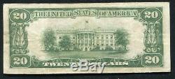 1929 $20 The First National Bank Of Greenville, Al National Currency Ch. #5572