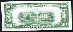 1929 $20 The Ohio National Bank Of Columbus, Oh National Currency Ch #5065