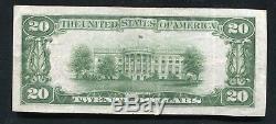 1929 $20 Tyii First National Bank Of Claremont, Ca National Currency Ch. #9467