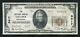 1929 $20 Tyii The National Bank Of Tacoma, Wa National Currency Ch. #3417