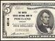1929 $5 Dollar Bill United States National Bank Note Portland Oregon Currency