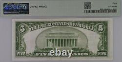 1929 $5 National Bank Cliffside Park, New Jersey CH# 14162 PMG 40 rare 17 known