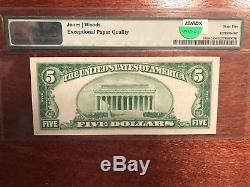 1929 $5 National Currency Bank of Lexington, Ky PMG 65 EPQ