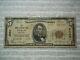 1929 $5 Owego New York Ny National Currency T2 # 2996 Owego National Bank Owego#