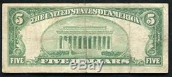 1929 $5 The First National Bank Of Marianna, Fl National Currency Ch. #6110