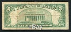 1929 $5 Tyii The First National Bank Of Dighton, Ks National Currency Ch. #9773