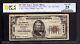 1929 $50 Commercial National Bank Note Currency Peroria Illinois Pcgs B Vf 25