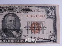 1929 $50 National Currency Federal Reserve Bank of Minneapolis Minnesota