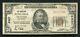 1929 $50 The Northern National Bank Of Duluth, Mn National Currency Ch. #9327