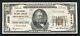 1929 $50 The Second National Bank Of Monmouth, Il National Currency Ch. #2205