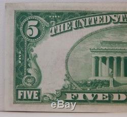 1929 Citizens Natl Bank Norwalk, Ohio-$5-U. S. National Currency-#11275 #610Z