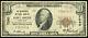1929 Fort Smith Arkansas $10 National Currency Bank Note Ch. #7240