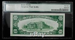 1929 Stephens National Bank Fremont Nebraska $10 Currency Note Pmg 63 Cu (004)
