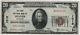 1929 T1 $20 First National Denver Colorado National Bank Note Currency Ch Vf