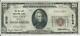 1929 Tell City Bank Indiana $20 National Currency Note Low Serial #f198a #5756