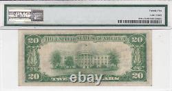 1929 The Federal Reserve Bank of Boston $20 National Currency PMG 25