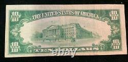 1929 The First National Bank Of Montoursville Pa $10 National Currency