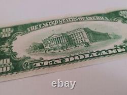 1929 Trenton New Jersey NJ 10$ National Currency Bank Note Bill #1327