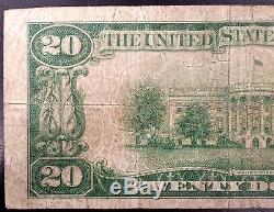 1929 Twenty Dollars Nat'l Currency, the Joliet National Bank, Joliet, Illinois