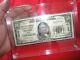 1929 U. S. National Bank Of Houston Texas Currency Note $50 Dollar /display Case