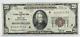 1929 Us $20 Federal Reserve Bank Of Boston National Currency Note