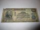 $20 1902 Attleboro Massachusetts Ma National Currency Bank Note Bill! Ch. #2232