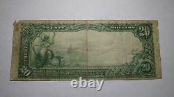 $20 1902 Attleboro Massachusetts MA National Currency Bank Note Bill! Ch. #2232