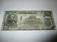 $20 1902 Beardstown Illinois Il National Currency Bank Note Bill! Ch. #3640 Rare