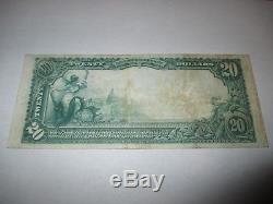 $20 1902 Fort Dodge Iowa IA National Currency Bank Note Bill! Ch. #1661 VF++
