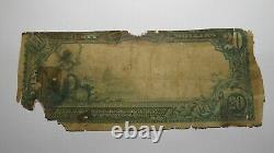 $20 1902 Fort Worth Texas TX National Currency Bank Note Bill Charter #12371 Ft