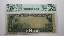 $20 1902 Frankfort New York NY National Currency Bank Note Bill #10351 PCGS Fine