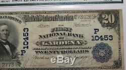 $20 1902 Gardena California CA National Currency Bank Note Bill Ch. #10453 VF20