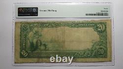 $20 1902 Goliad Texas TX National Currency Bank Note Bill Ch. #4565 F12 PMG