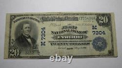 $20 1902 Inwood Iowa IA National Currency Bank Note Bill! Charter #7304 FINE++